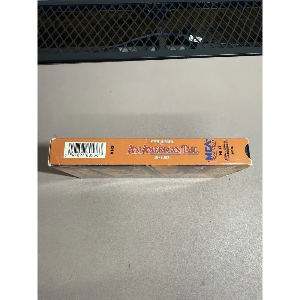 AN AMERICAN TAIL (VHS 1987) Steven Spielberg MCA‎ Home Video Tested Animated